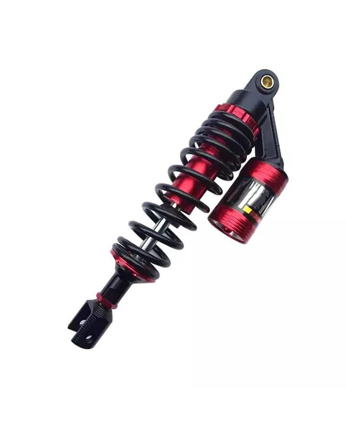 Federbein Für Yamaha Moto Roller ATV Quad BWS MAX Aerox Universal 320mm Motorrad Hydraulische Gas Air Stoßdämpfer Hinten Suspension Stoßdämpfer Dämpfer(Red) von MNNZHG