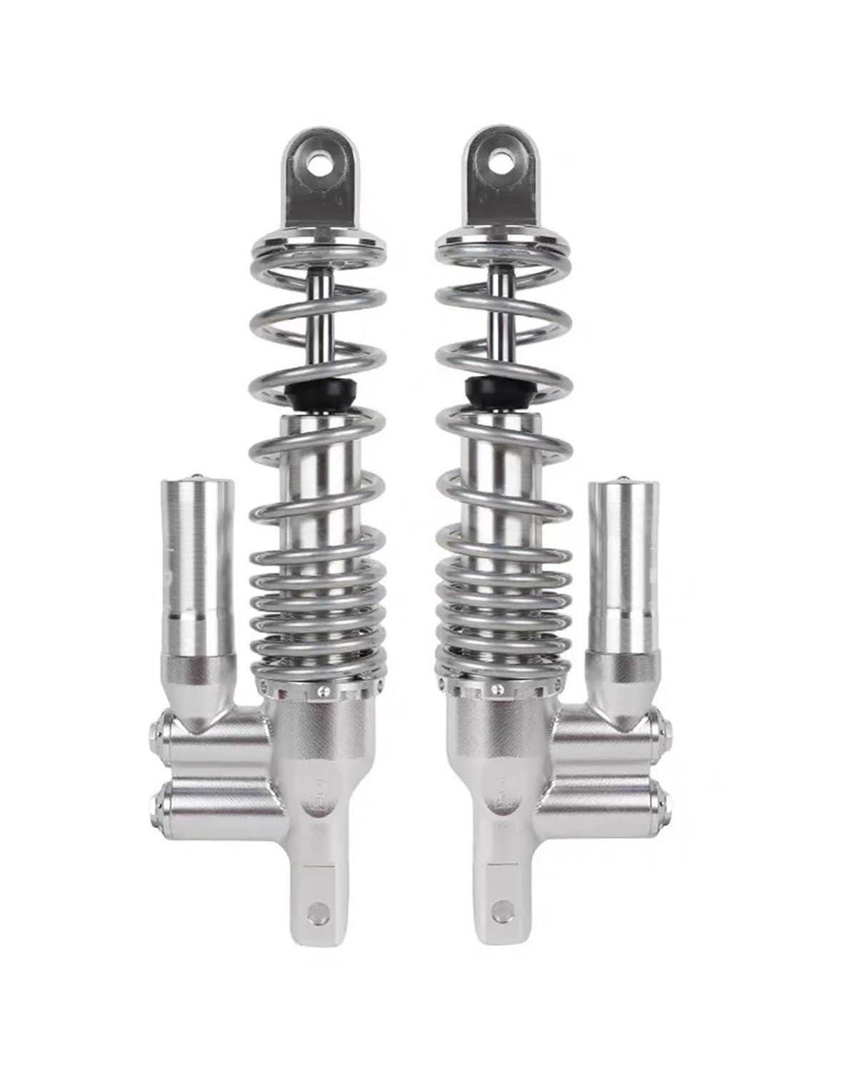 Federbein Für Yamaha Roller Nmax Aerox155 Nvx Für Xmax Pcx125 150 BWS RSZ NIU 290/320mm Motorrad Invert Hinten Stoßdämpfer Universal Stoßdämpfer Dämpfer(320mm Silver) von MNNZHG