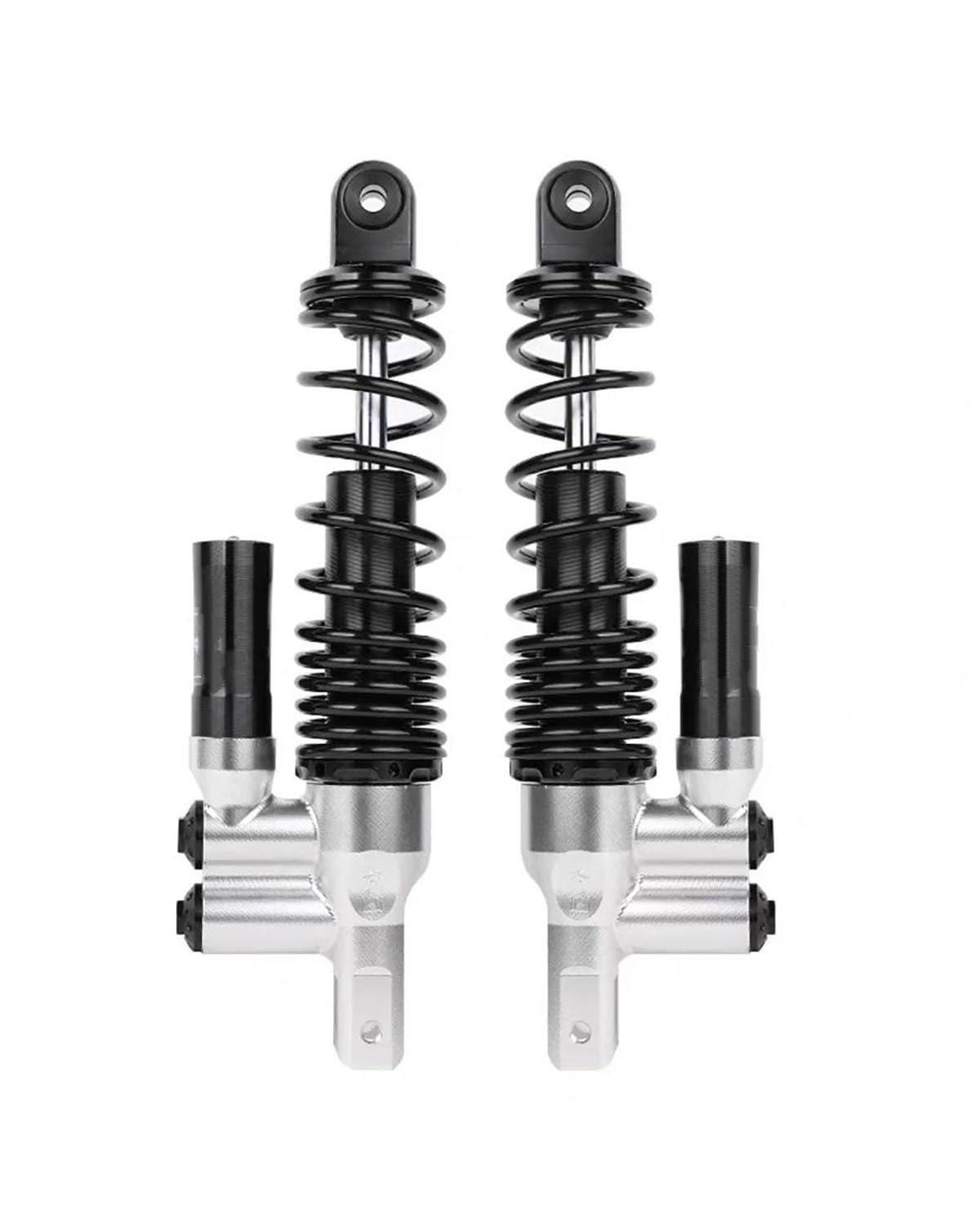 Federbein Für Yamaha Roller Nmax Aerox155 Nvx Für Xmax Pcx125 150 BWS RSZ NIU 290/320mm Motorrad Invert Hinten Stoßdämpfer Universal Stoßdämpfer Dämpfer(320mm Silver Black) von MNNZHG