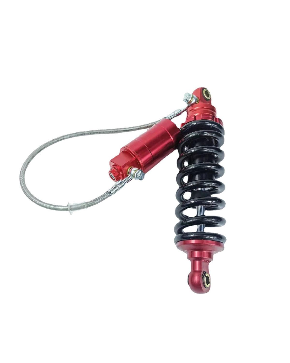 Federbein M5 Kleines Monster M3 Puppe Kleiner AFFE Z6 Modifizierter Hydraulischer Mittelstoßdämpfer Hinten Elektrischer Motorrad-Mittelstoßdämpfer Stoßdämpfer Dämpfer(250mm red) von MNNZHG