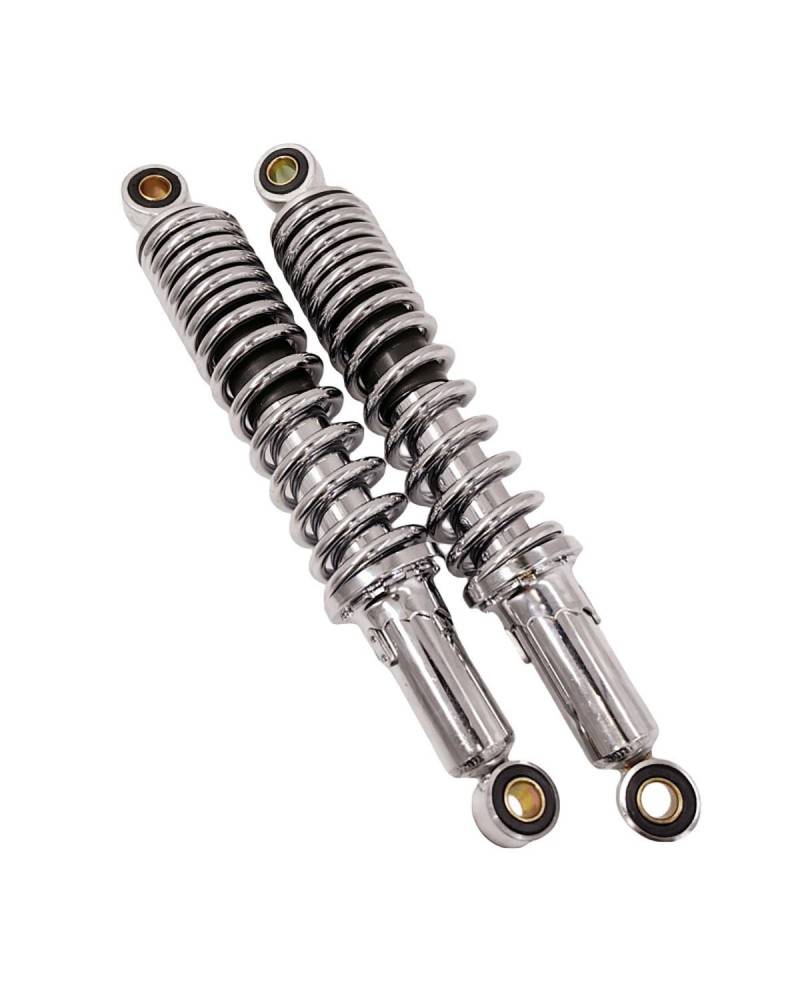 Federbein Motorradzubehör GN125 Stoßdämpfer CG125 CN125 Modifizierter Hydrauliköl-Stoßdämpfer Hinten Stoßdämpfer Dämpfer(Without Cover) von MNNZHG