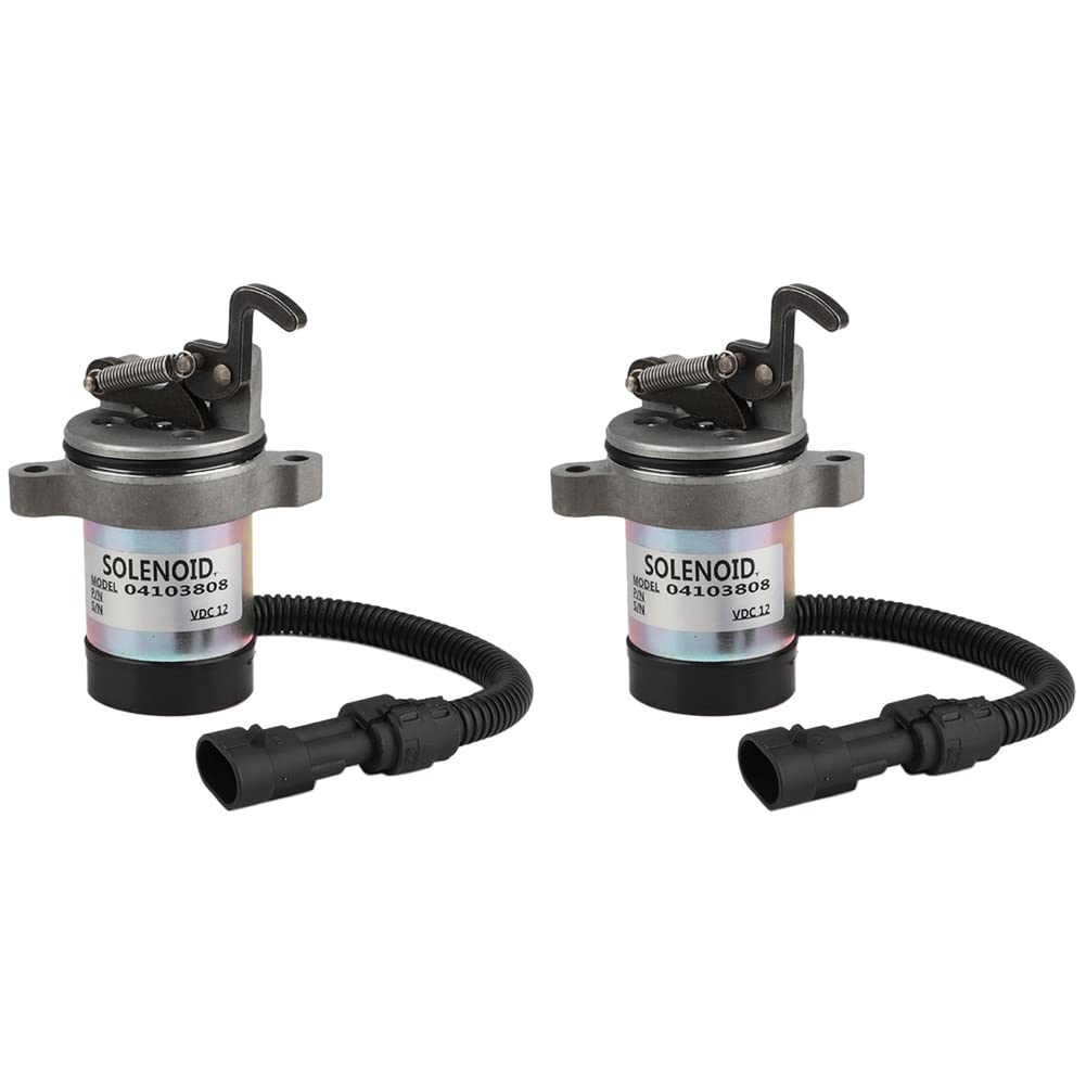 MOALIOI 2X für Deutz Kraftstoff Abschalt Magnet 04103812 04103808 F3L F3M F4L F4M 1011 2011 MOALIOI 2X für Deutz Kraftstoff Abschalt Magnet 04103812 04103808 F3L F3M F4L F4M 1011 2011 von MOALIOI