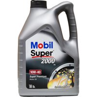 MOBIL Motoröl 10W-40, Inhalt: 5l, Teilsynthetiköl 150563 von MOBIL
