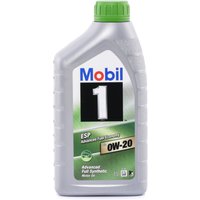 MOBIL Motoröl 0W-20, Inhalt: 1l, Synthetiköl 153439 von MOBIL