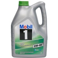 MOBIL Motoröl Mobil 1 ESP x3 0W-40 Inhalt: 5l 154151 von MOBIL
