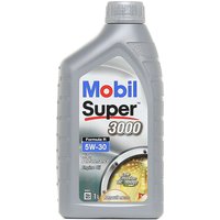 MOBIL Motoröl Mobil Super 3000 Formula R 5W-30 Inhalt: 1l, Synthetiköl 154125 MOBIL Motoröl Mobil Super 3000 Formula R 5W-30 Inhalt: 1l, Synthetiköl 154125 von MOBIL