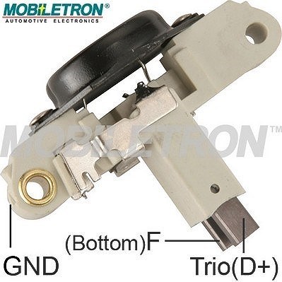 Mobiletron Generatorregler [Hersteller-Nr. VR-B200H] für Alfa Romeo, Audi, BMW, Nissan, Opel, Saab, Seat von MOBILETRON