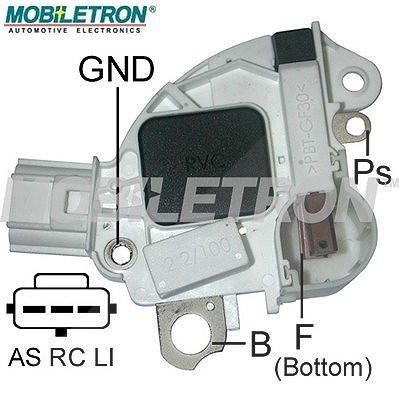 Mobiletron Generatorregler [Hersteller-Nr. VR-F156] für Ford von MOBILETRON
