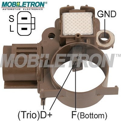 Mobiletron Generatorregler [Hersteller-Nr. VR-H2009-28] für Mitsubishi von MOBILETRON