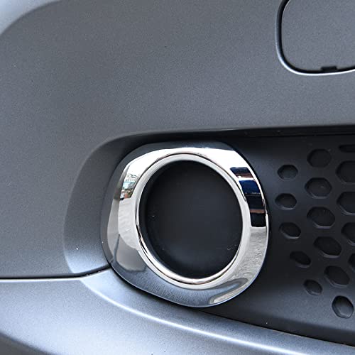 MOBYAT Nebelscheinwerfer Außen ABS Chrom Zierleiste Rahmen für 453 Smart Forfour Fortwo Car Styling von MOBYAT