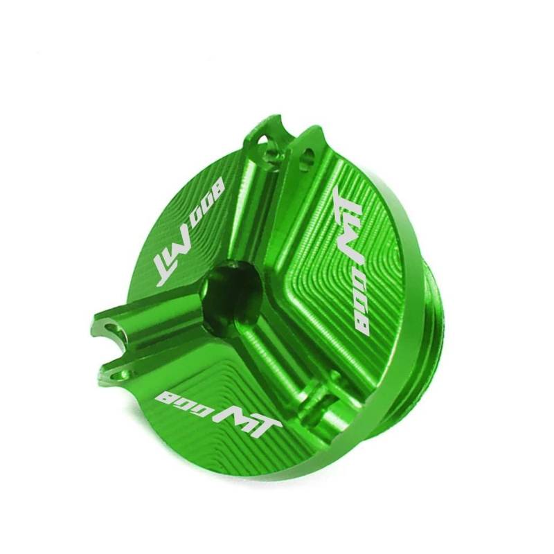 Für CFMOTO Für CF 800MT MT800 MT 800 MT CF800MT N39 2021-2023 Motorrad-Motoröl-Einfülldeckel(Grün) von MOCALUX