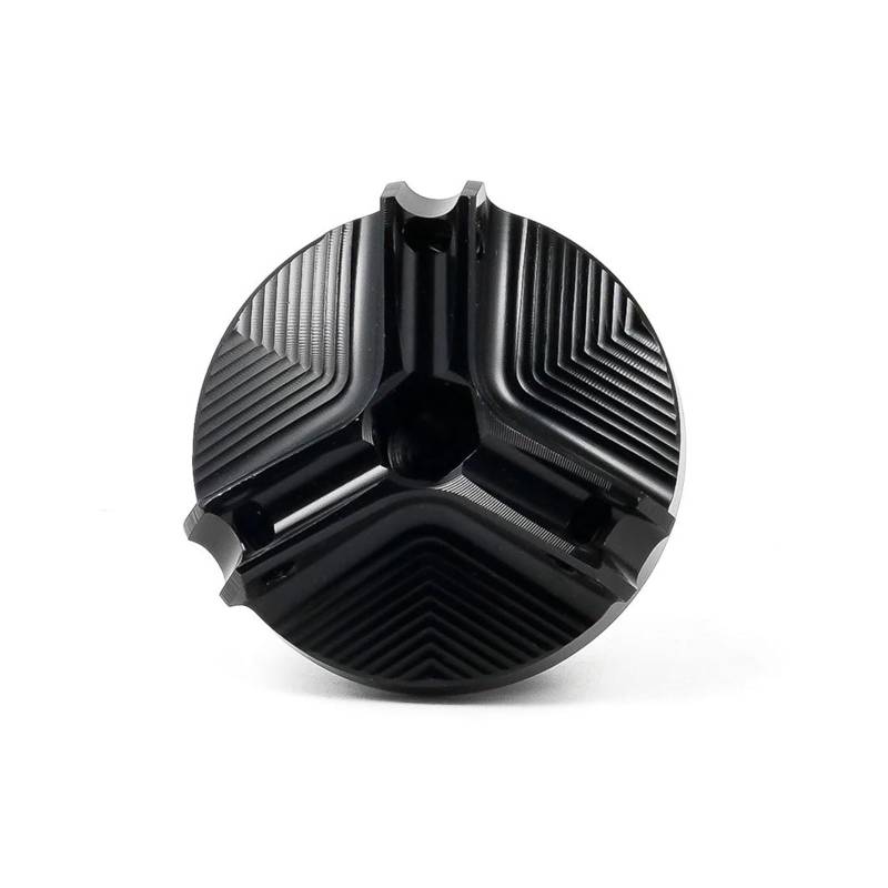 MOCALUX FÜR KA&WASAKI Z1000R 2017-2024 Motorrad-Motoröl-Einfülldeckel(Schwarz) von MOCALUX