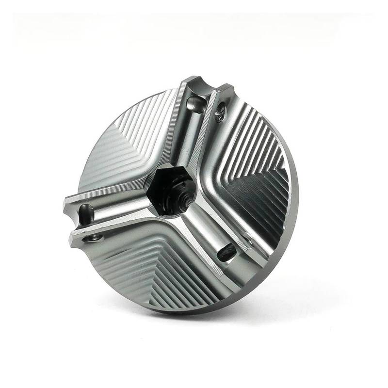 MOCALUX FÜR KA&WASAKI Z800 2013-2016 Motorrad-Motoröl-Einfülldeckel(Gris) von MOCALUX