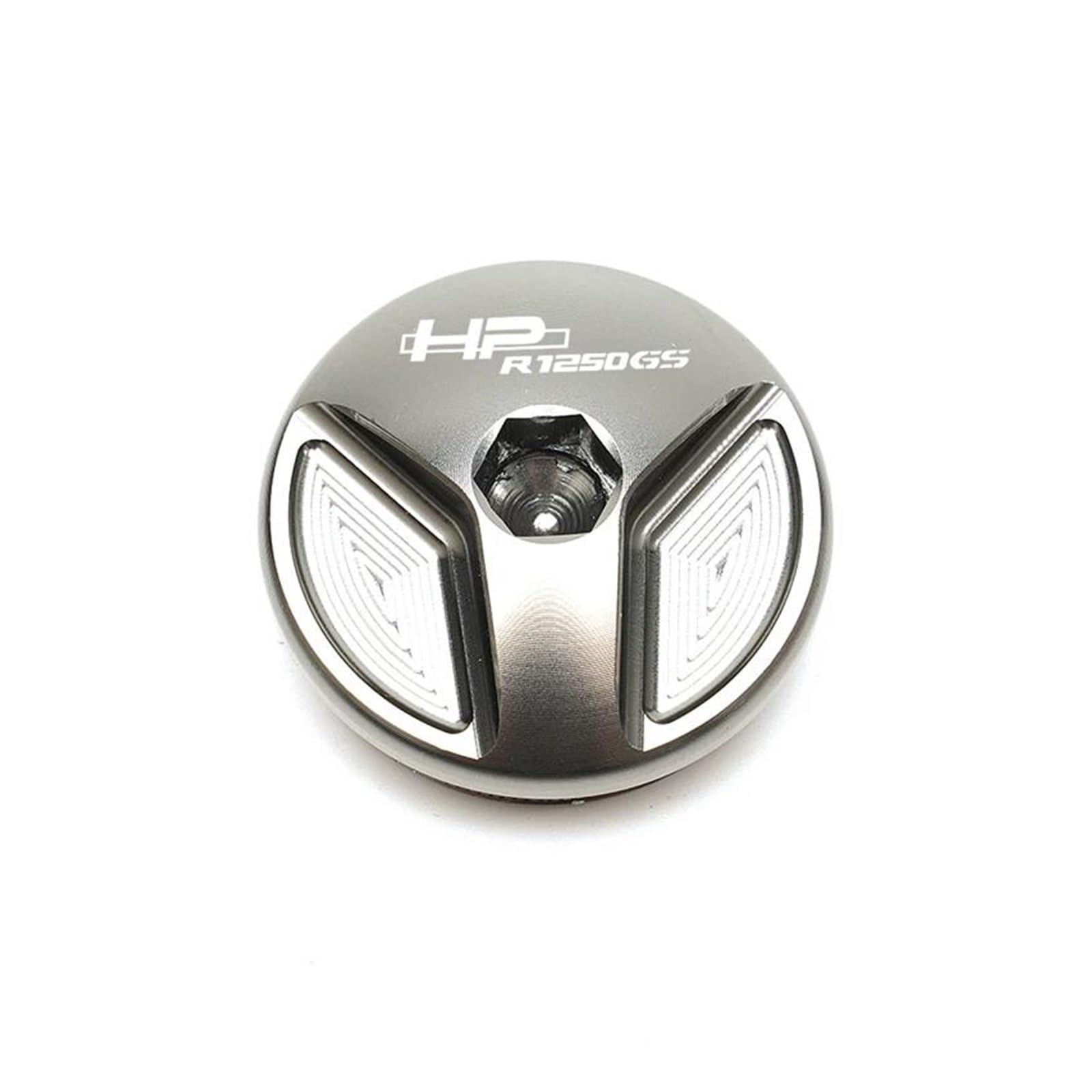 MOCALUX Für BM&W R1250GS HP Adventure R 1250 GS ADV GSA 2018-2021 Motorrad Motoröl Filter Kappe Ablauf Stecker sumpf Mutter Abdeckung(Gris) von MOCALUX