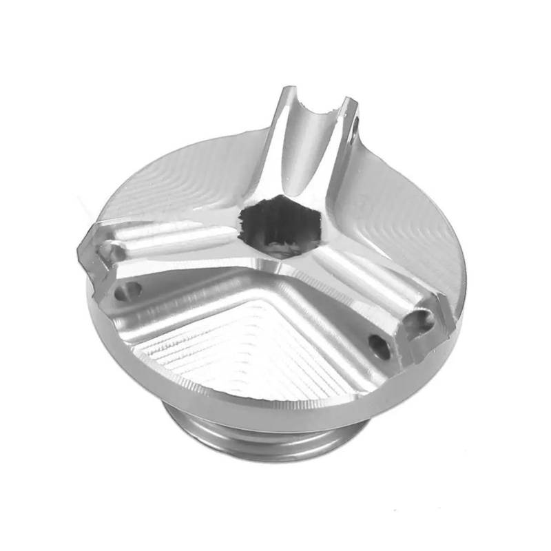 MOCALUX Für DUKE790 790 Duke 790 2018-2020 Motorrad-Motoröl-Einfülldeckel(Silber) von MOCALUX