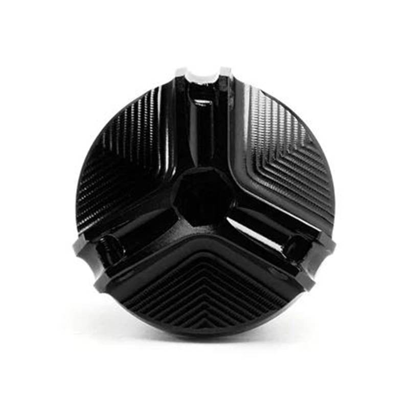 MOCALUX Für GSXR GSX-R 600 750 1000 1000 R/X gsx-r1000 2003-2023 Motorrad Motoröl Filter Tasse Stecker Abdeckung Schraube(Schwarz) von MOCALUX
