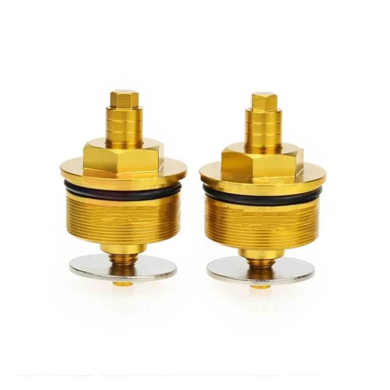 MOCALUX Für HON&DA CBR500R 2013-2015 CB650F 2014-2017 Motorrad Stoßdämpfer Vorne Schraube Gabel Abdeckung(Gold) von MOCALUX