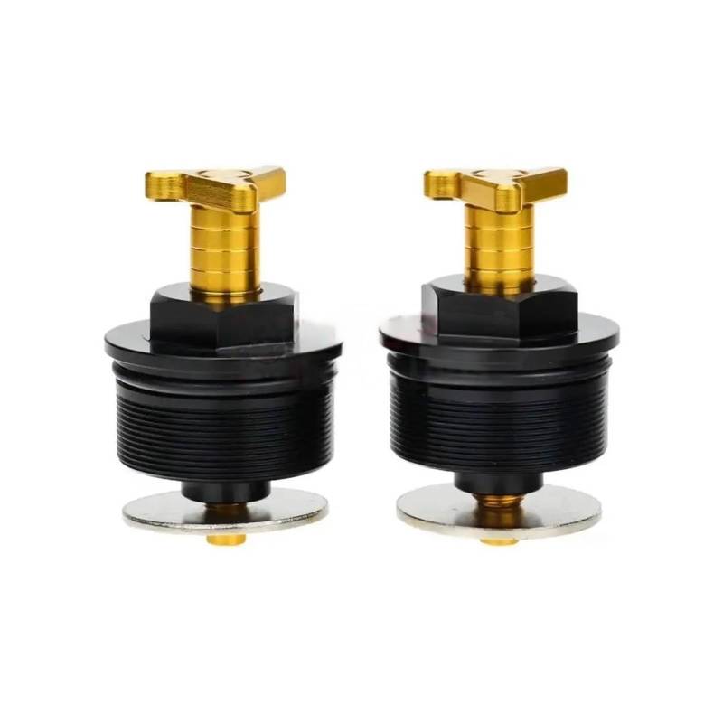 MOCALUX Für HON&DA Für Hornet CB600F 1998-2002 Motorrad Stoßdämpfer Vorne Schraube Gabel Abdeckung(B) von MOCALUX