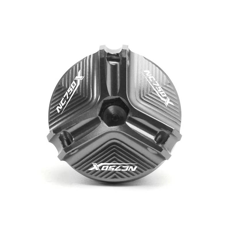 MOCALUX Für HON&DA NC750X NC 750X NC750 X Für DCT 2015-2023 Motorrad-Motoröl-Einfülldeckel(Gris) von MOCALUX