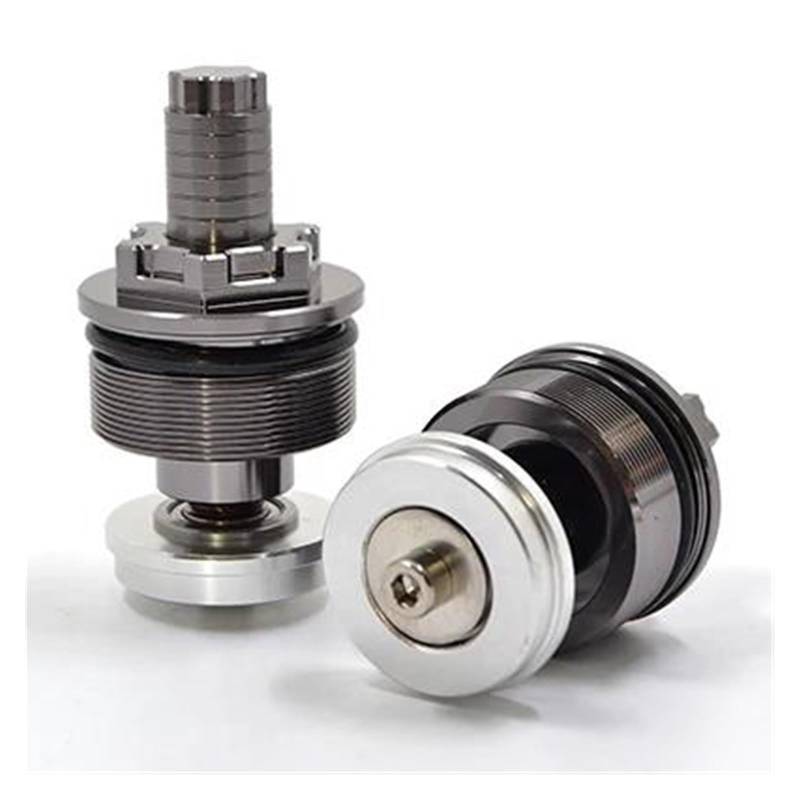 MOCALUX Für KA&WASAKI ER-4F 2011-2014 ER-6F 2006-2015 Motorrad Stoßdämpfer Vorne Schraube Gabel Abdeckung Vorspannung Einstellbare Gabel Bolzen(Gris) von MOCALUX