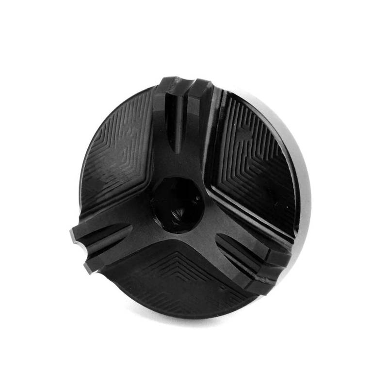 MOCALUX Für KA&WASAKI ZX10R ZX-10R ZX 10R 2004-2021Motorrad Motor Stecker Öl Ablass Filter Kappe(Schwarz) von MOCALUX
