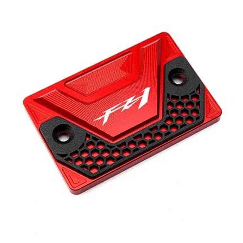 MOCALUX Für YA&MAHA FZ1 FZ-1 2006–2015 Motorrad-Motoröl-Einfülldeckel vordere Bremsflüssigkeitsbehälter-Abdeckung(rot,B) von MOCALUX