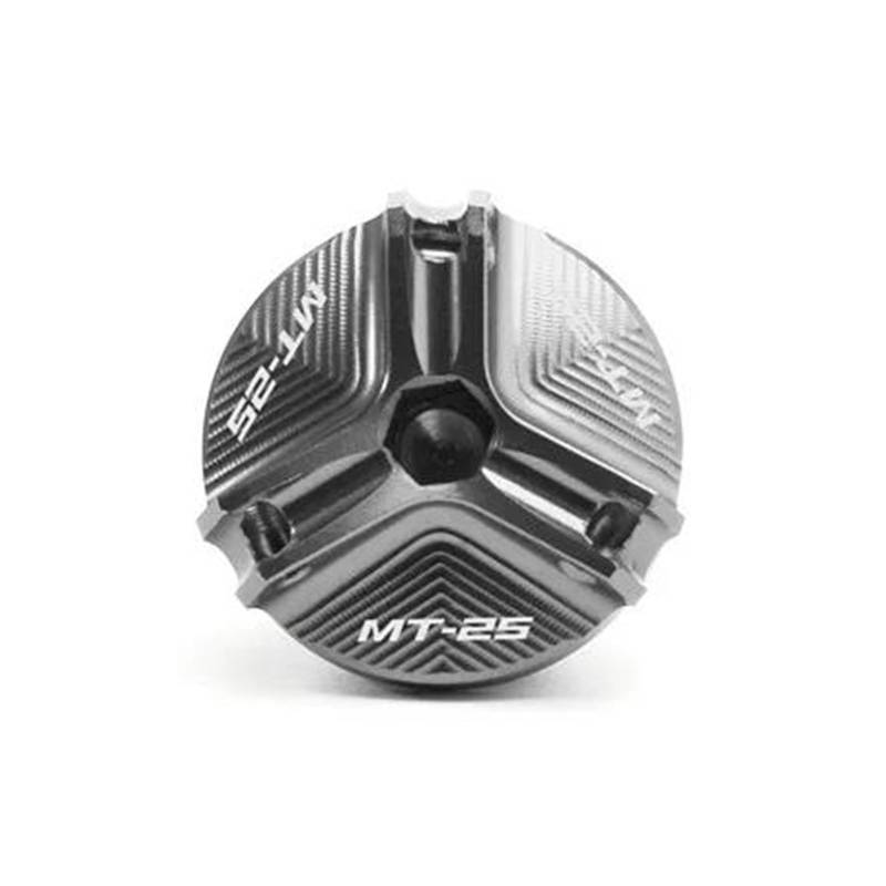 MOCALUX Für YA&MAHA MT03 MT 03 MT25 MT-25 2015–2021 Motorrad-Motor-Füller-Tankdeckel-Schrauben(Gris,for MT25) von MOCALUX