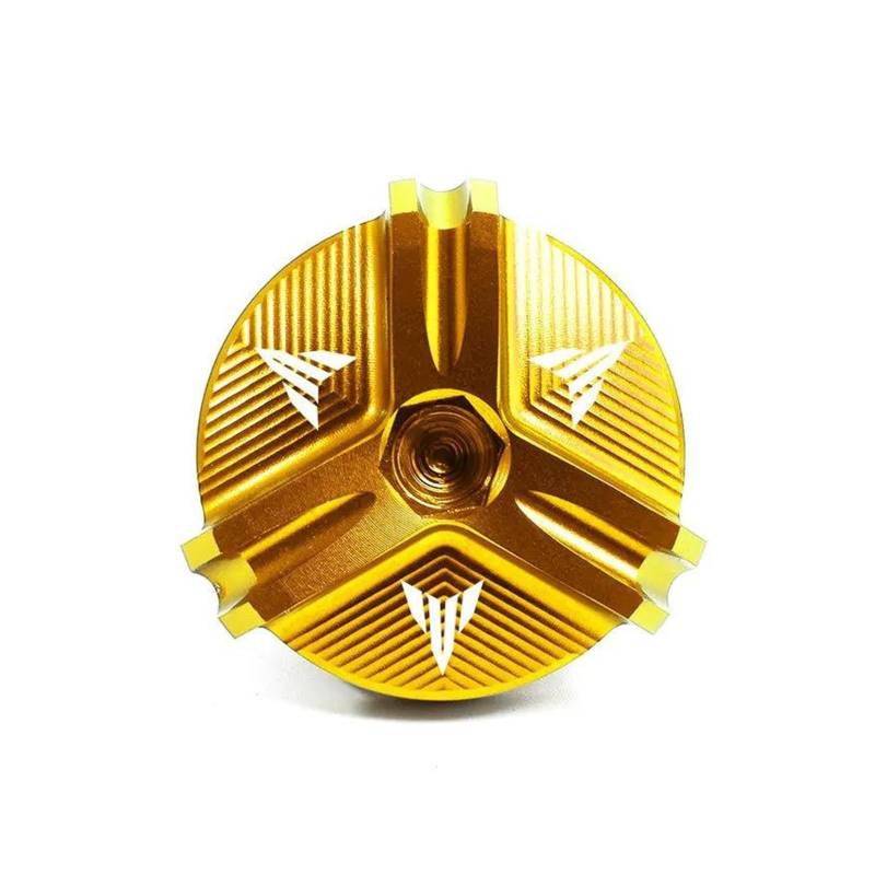 MOCALUX Für YA&MAHA MT07 MT 07 2013-2023 FZ07 2015-2022 Motorrad-Motoröl-Einfülldeckel(Gold) von MOCALUX