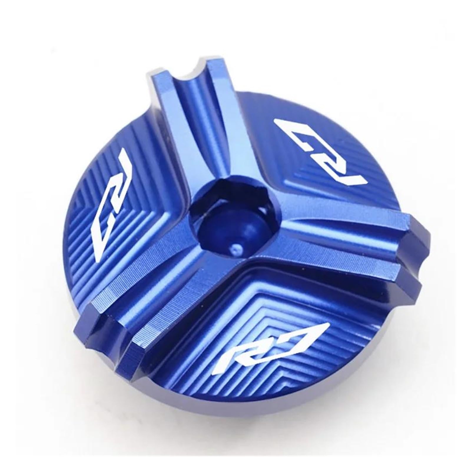MOCALUX Für YA&MAHA R6 YZF R7 2021 2022 YZF-R1 1998-2020 YZF-R3 YZF-R6 R6S 2006-2021 Motorrad Motor Öl Einfülldeckel Stecker Schraube(Blau,for R7) von MOCALUX