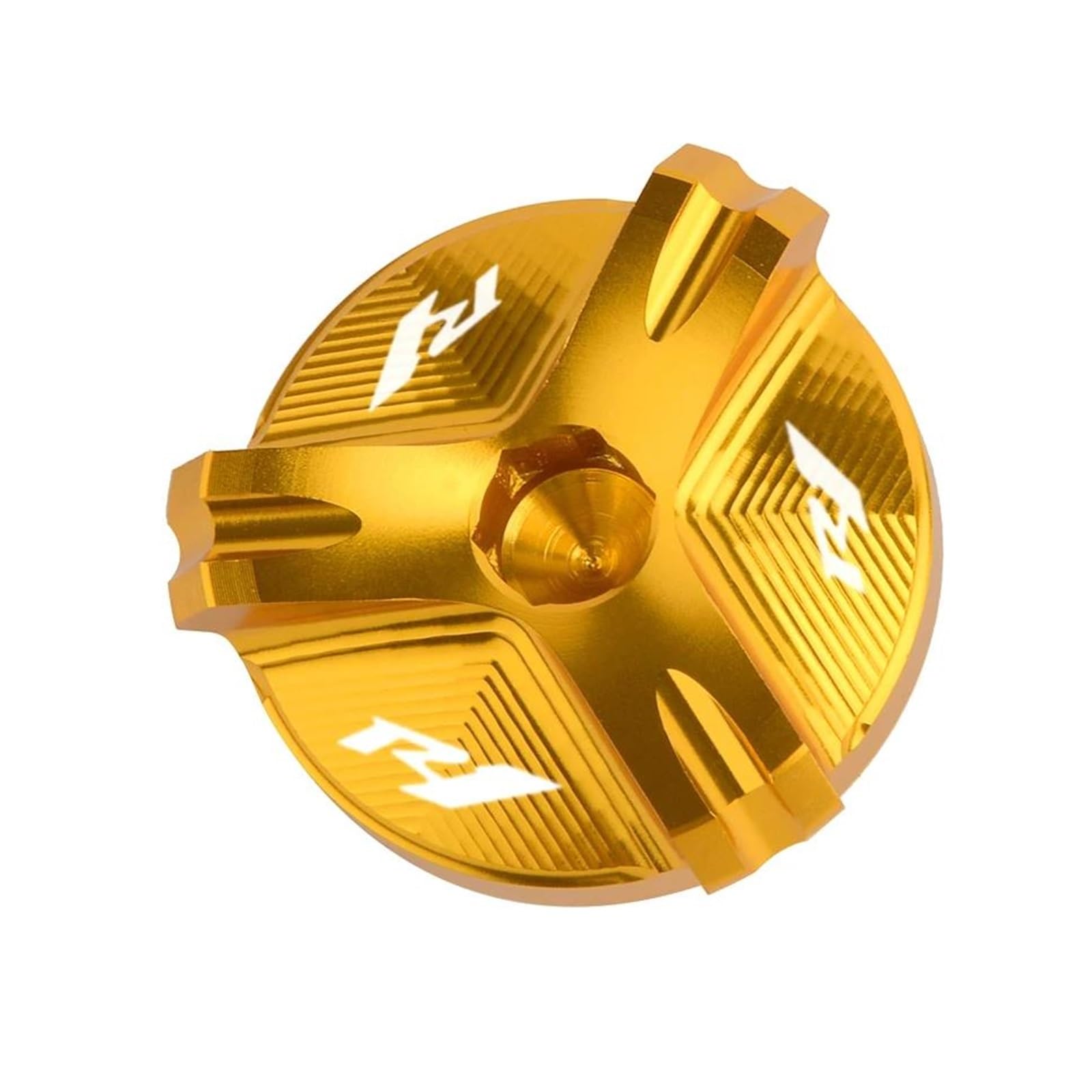 MOCALUX Für YA&MAHA R6 YZF R7 2021 2022 YZF-R1 1998-2020 YZF-R3 YZF-R6 R6S 2006-2021 Motorrad Motor Öl Einfülldeckel Stecker Schraube(Gold,for R1) von MOCALUX