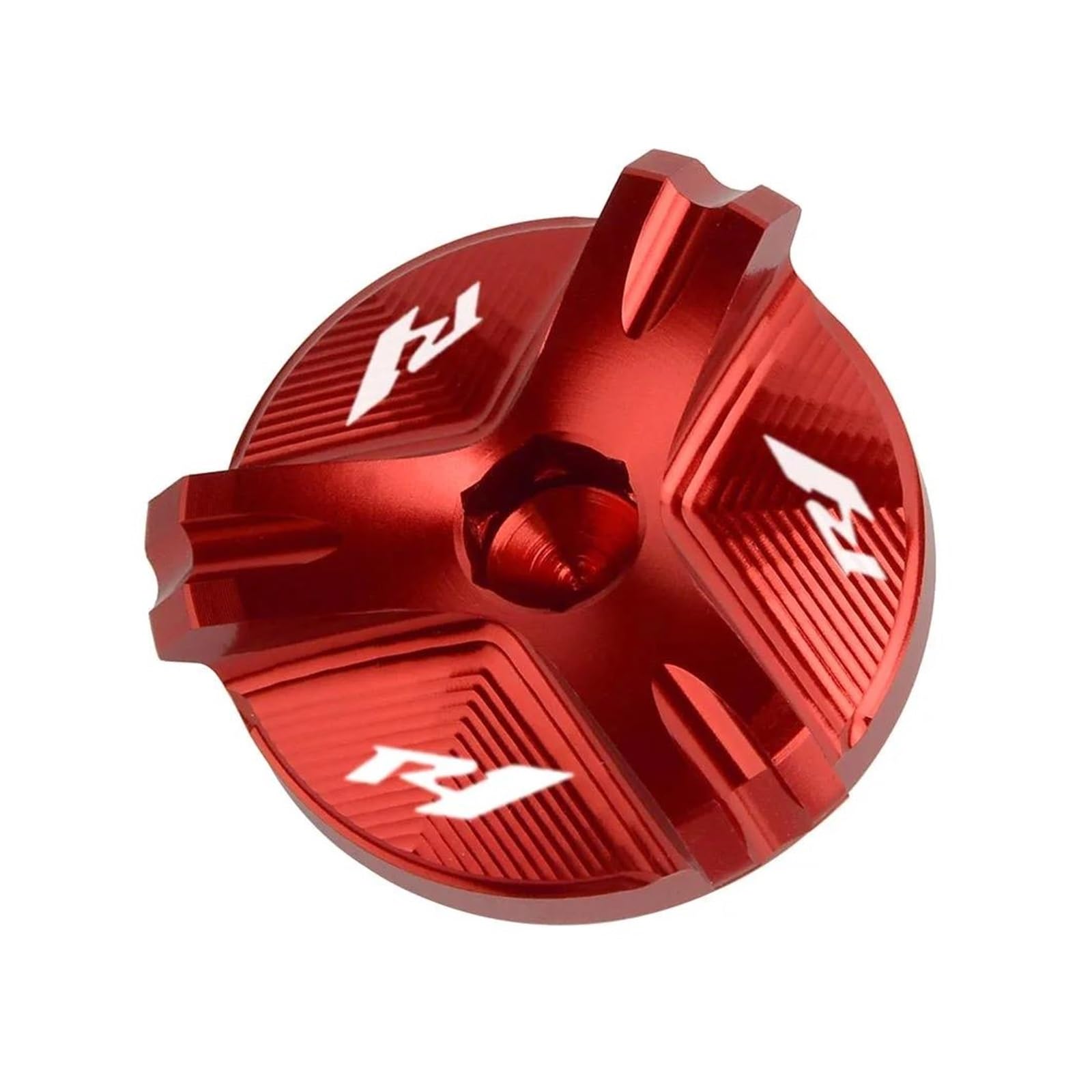 MOCALUX Für YA&MAHA R6 YZF R7 2021 2022 YZF-R1 1998-2020 YZF-R3 YZF-R6 R6S 2006-2021 Motorrad Motor Öl Einfülldeckel Stecker Schraube(rot,for R1) von MOCALUX