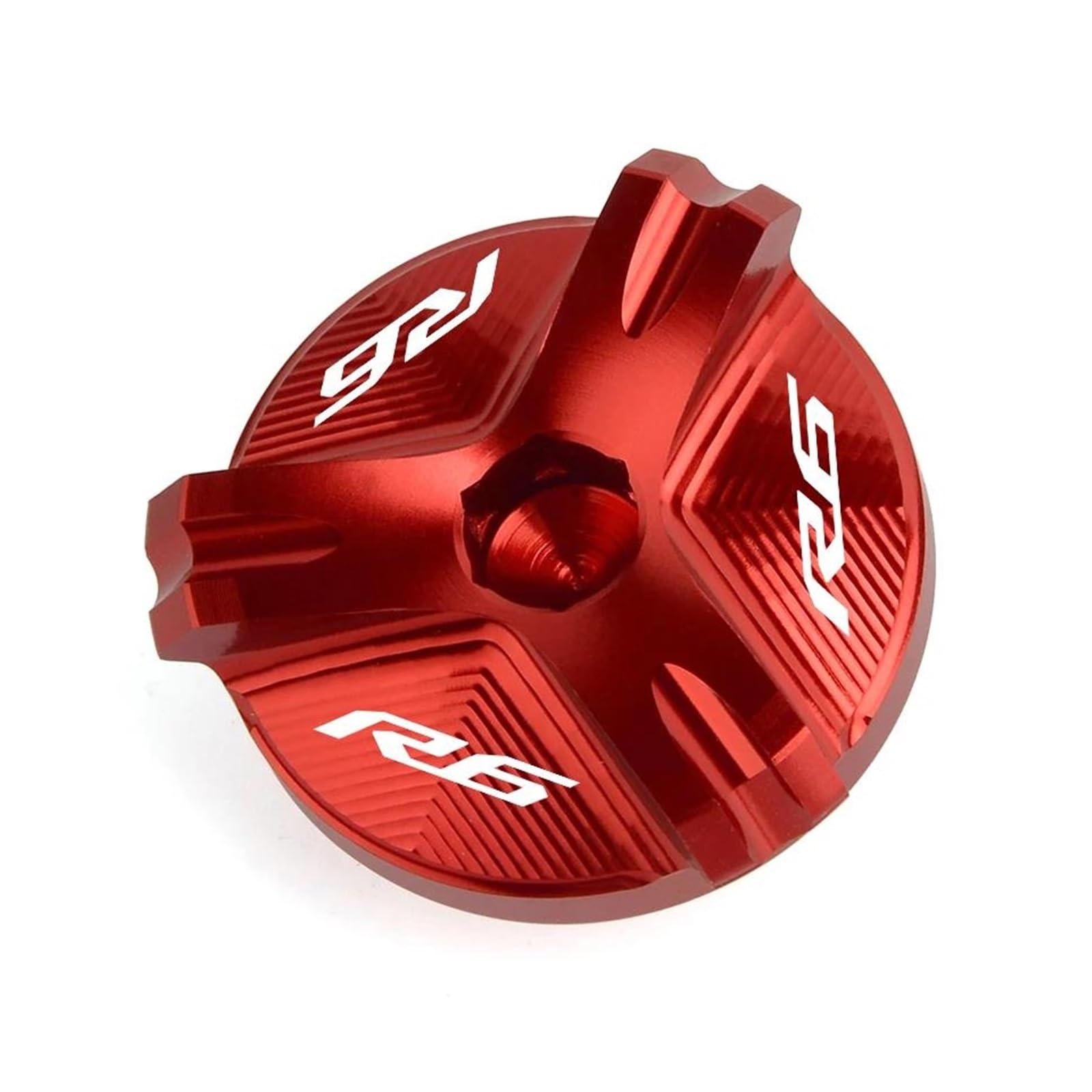 MOCALUX Für YA&MAHA R6 YZF R7 2021 2022 YZF-R1 1998-2020 YZF-R3 YZF-R6 R6S 2006-2021 Motorrad Motor Öl Einfülldeckel Stecker Schraube(rot,for R6) von MOCALUX