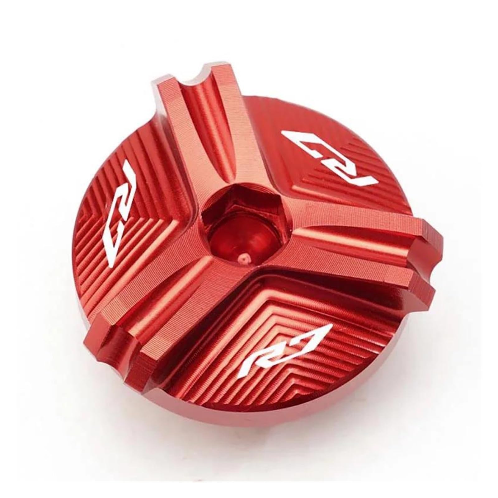 MOCALUX Für YA&MAHA R6 YZF R7 2021 2022 YZF-R1 1998-2020 YZF-R3 YZF-R6 R6S 2006-2021 Motorrad Motor Öl Einfülldeckel Stecker Schraube(rot,for R7) von MOCALUX