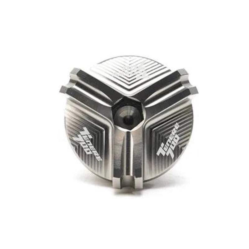 MOCALUX Für YA&MAHA Tenere 700 2019–2020 XTZ 700 XTZ700 Motorrad-Motor-Füller-Tankdeckel-Schrauben(Grey) von MOCALUX