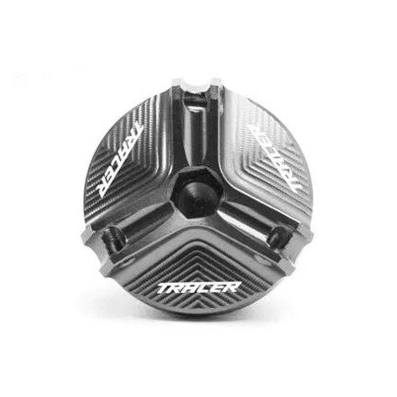 MOCALUX Für YA&MAHA Tracer 7/GT MT-07 Tracer 700/GT Motorrad-Motor-Füller-Tankdeckel-Schrauben(Grey) von MOCALUX