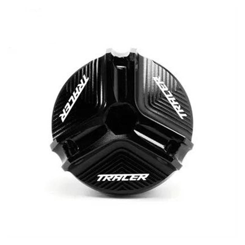 MOCALUX Für YA&MAHA Tracer 7/GT MT-07 Tracer 700/GT Motorrad-Motor-Füller-Tankdeckel-Schrauben(Schwarz) von MOCALUX