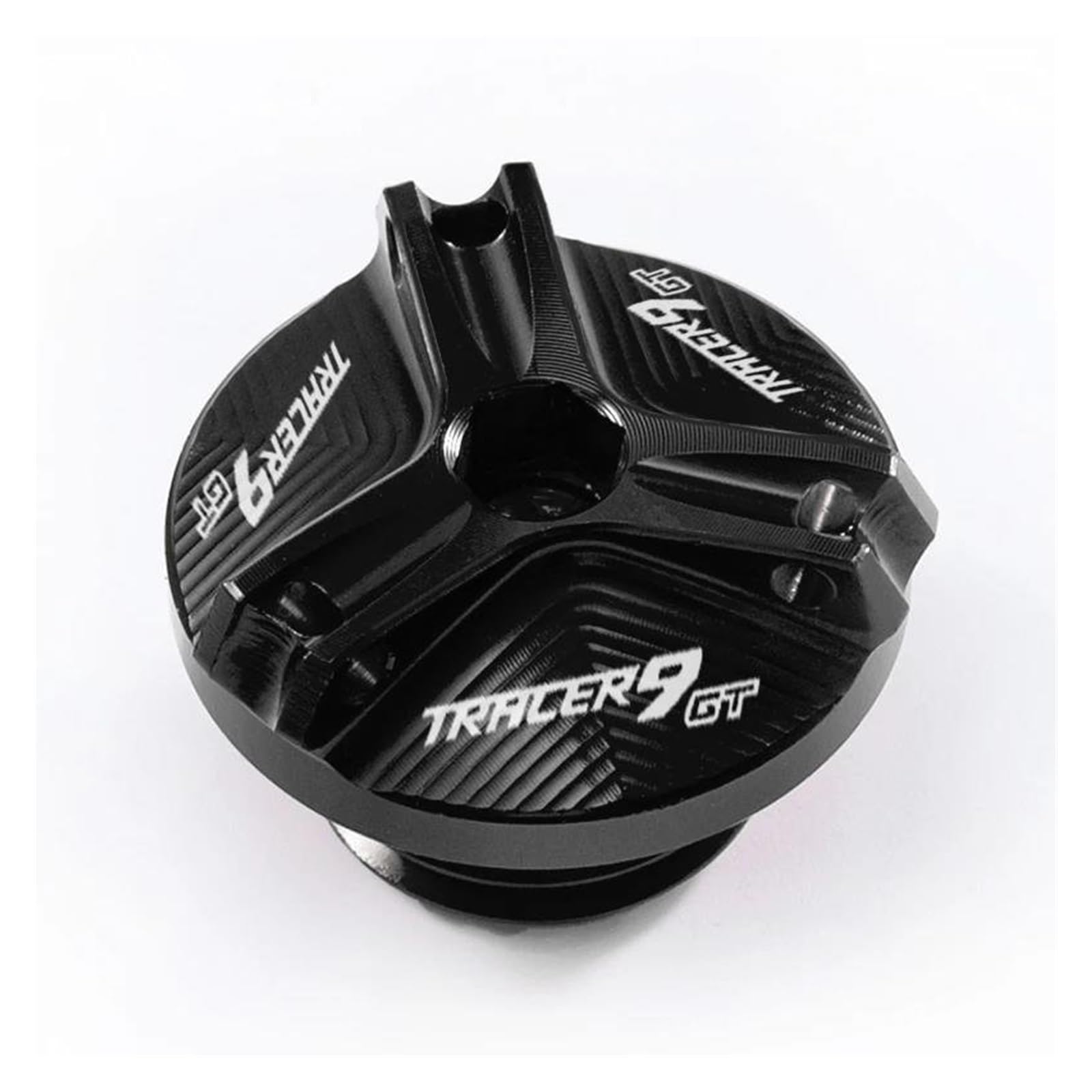 MOCALUX Für YA&MAHA Tracer 9 GT 2021 Tracer 9GT TRACER9 GT 2021 2022 Motorrad Motor Öl Kappe Schraube Öl Einfülldeckel(Schwarz) von MOCALUX