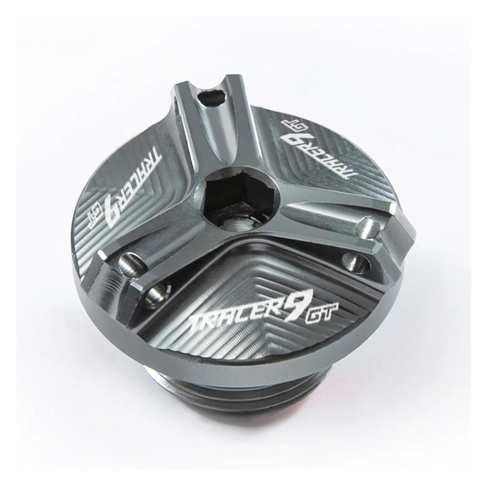 MOCALUX Für YA&MAHA Tracer 9 GT 2021 Tracer 9GT TRACER9 GT 2021 2022 Motorrad Motor Öl Kappe Schraube Öl Einfülldeckel(Titanium) von MOCALUX