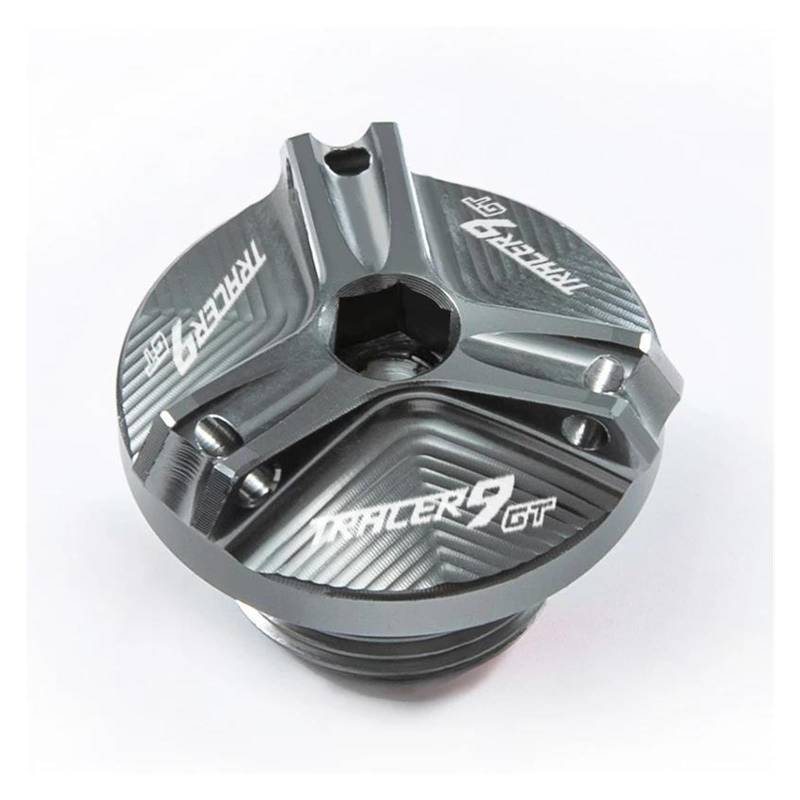 MOCALUX Für YA&MAHA Tracer 9 GT 2021 Tracer 9GT TRACER9 GT 2021 2022 Motorrad Motor Öl Kappe Schraube Öl Einfülldeckel(Titanium) von MOCALUX