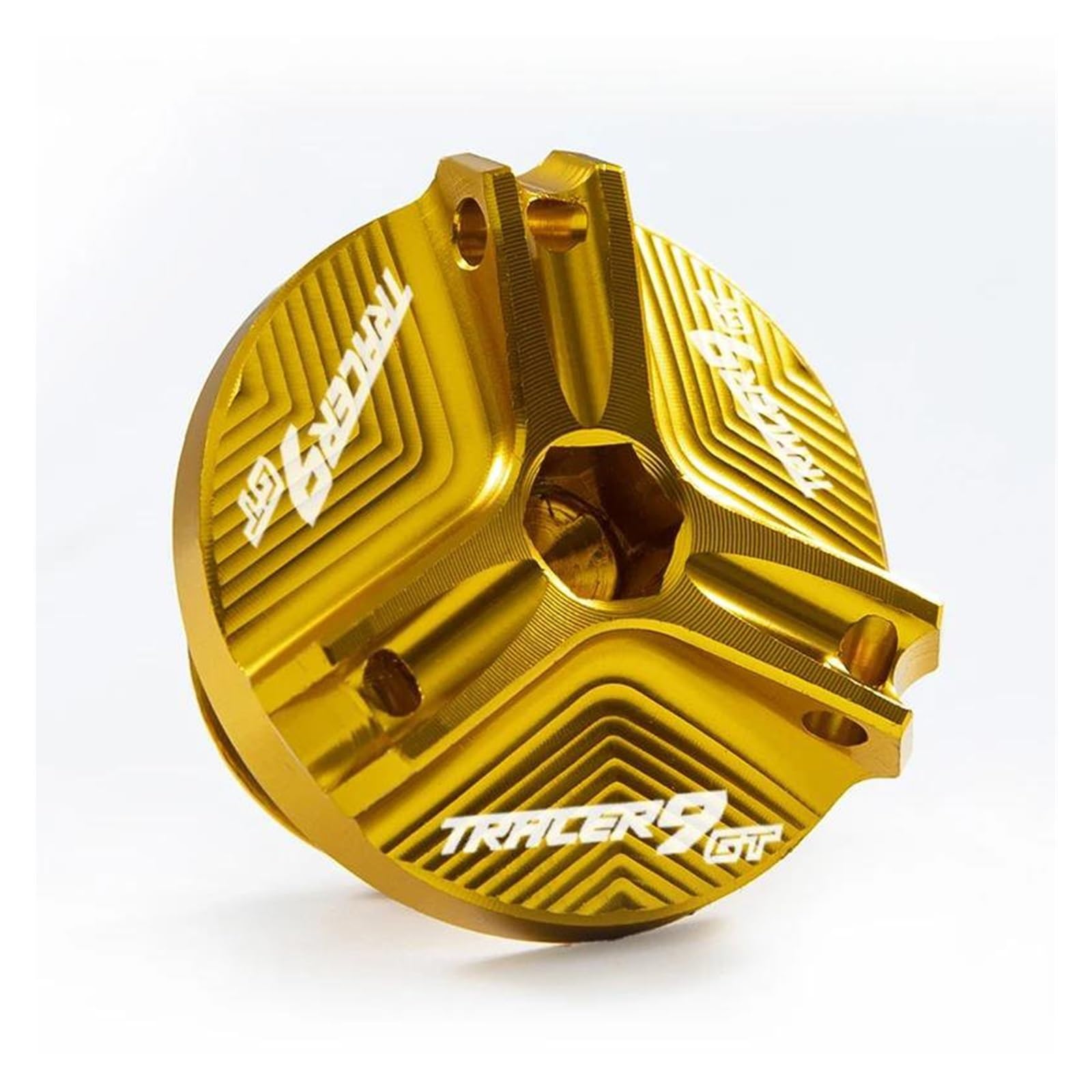 MOCALUX Für YA&MAHA Tracer 9 GT Tracer 9GT 2021 2022 Motoröldeckelschraube Öleinfülldeckel(Gold) von MOCALUX