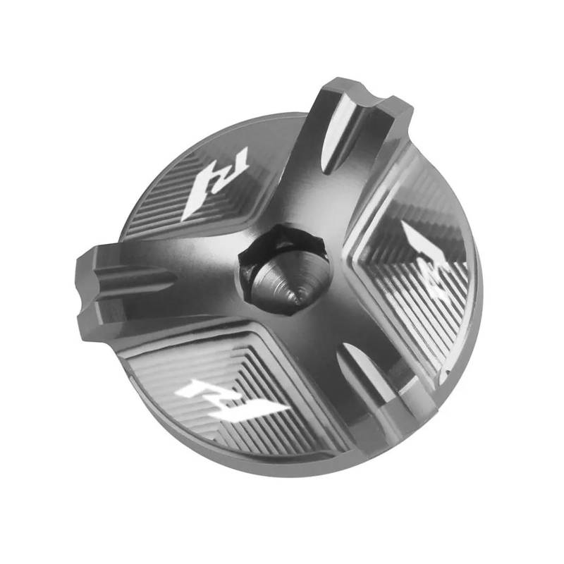MOCALUX Für YA&MAHA YZF R1 R1M 2005–2021 Motorrad-Motor-Steckerkappe Ölfilter-Abdeckung(Titanium) von MOCALUX