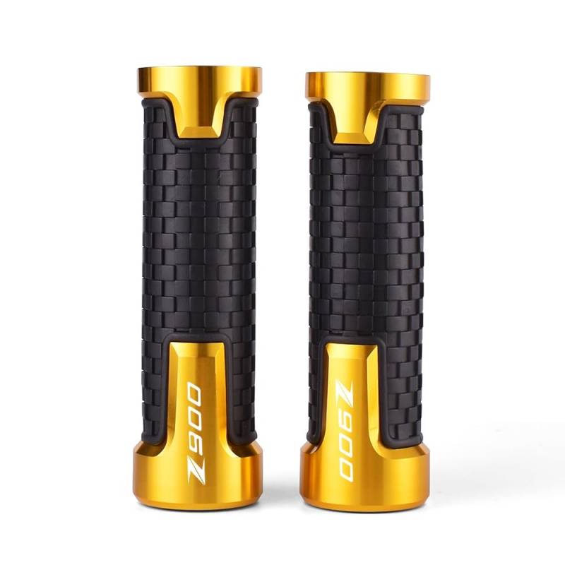 MOCALUX Motorradgriff Lenkergriff Gasgriff Für KA&WASAKI Z900 Z 900 Z650 Z 650 Z900 2017 2018 2019 2020 2021 7/8'' 22MM CNC Motorrad Lenker Griffe Motorrad Zubehör(3) von MOCALUX