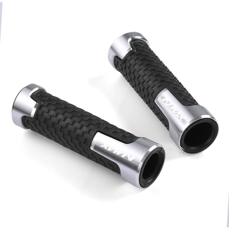 MOCALUX Motorradgriff Lenkergriff Gasgriff Für YA&MAHA Für NMAX Für N-MAX 155 125 NMAX125 NMAX155 2015-2021 Motorrad Lenkergriffe Aluminium Gummi Moto Griff Triebwerk Griffe(3) von MOCALUX