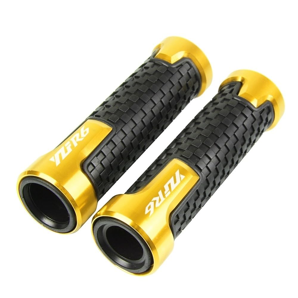 MOCALUX Motorradgriff Lenkergriff Gasgriff Für YA&MAHA Für YZF R6 1999 2000 2001 2002 2003 2004 2005 2007 2008 2009-2019 7/8 Zoll 22 Mm Motorradgriffgriffe Racing-Lenkergriff(3) von MOCALUX