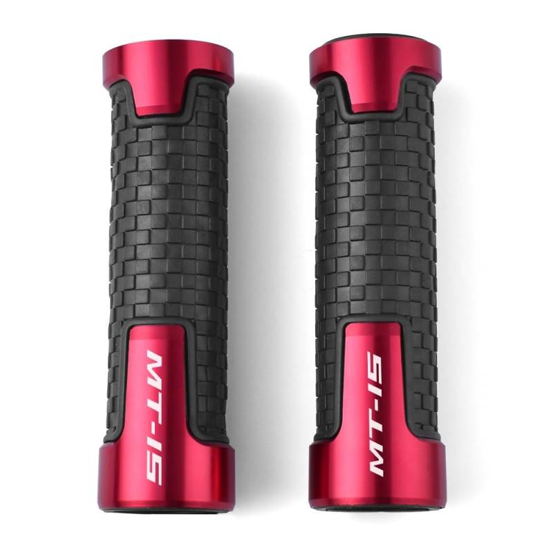 MOCALUX Motorradgriff Lenkergriff Gasgriff Für YA&MAHA MT-15 MT15 Für MT 15 MT125 125 2018 2019 2020 Moto Zubehör Motorrad Lenker Griffe CNC Gummi Hand Thruster Griffe(6) von MOCALUX