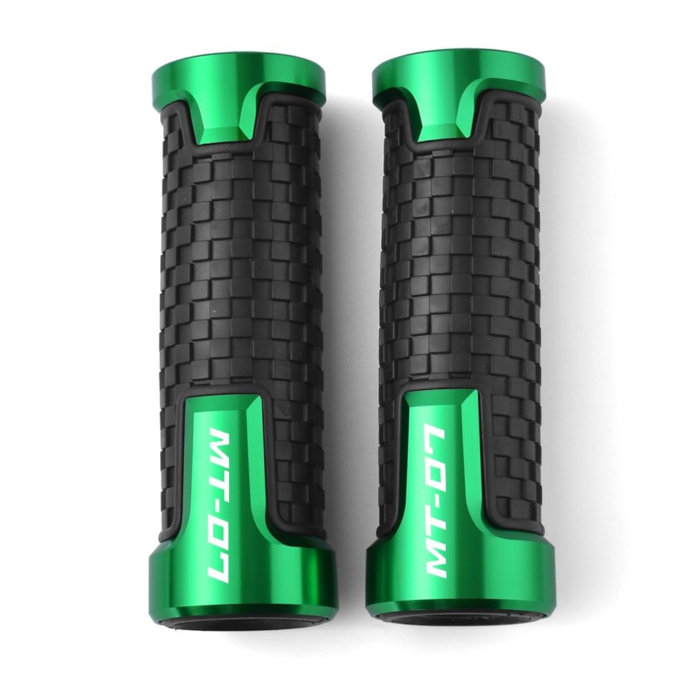 MOCALUX Motorradgriff Lenkergriff Gasgriff Für YA&MAHA MT07 Für MT 07 MT-07 2014-2021 7/8'' 22MM CNCMotorrad Lenker Griffe Gummi Hand Thruster Griffe Motorrad Zubehör(4) von MOCALUX