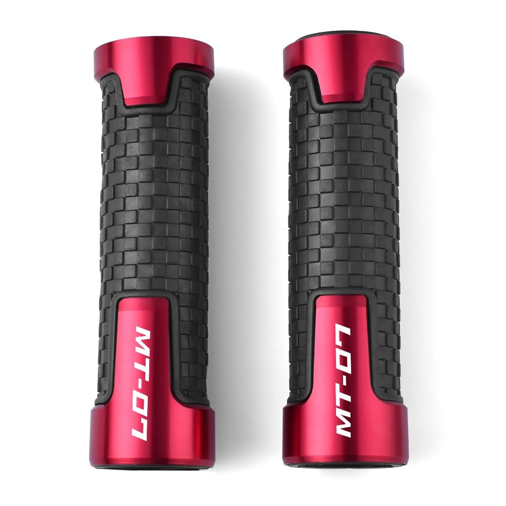 MOCALUX Motorradgriff Lenkergriff Gasgriff Für YA&MAHA MT07 Für MT 07 MT-07 2014-2021 7/8'' 22MM CNCMotorrad Lenker Griffe Gummi Hand Thruster Griffe Motorrad Zubehör(6) von MOCALUX