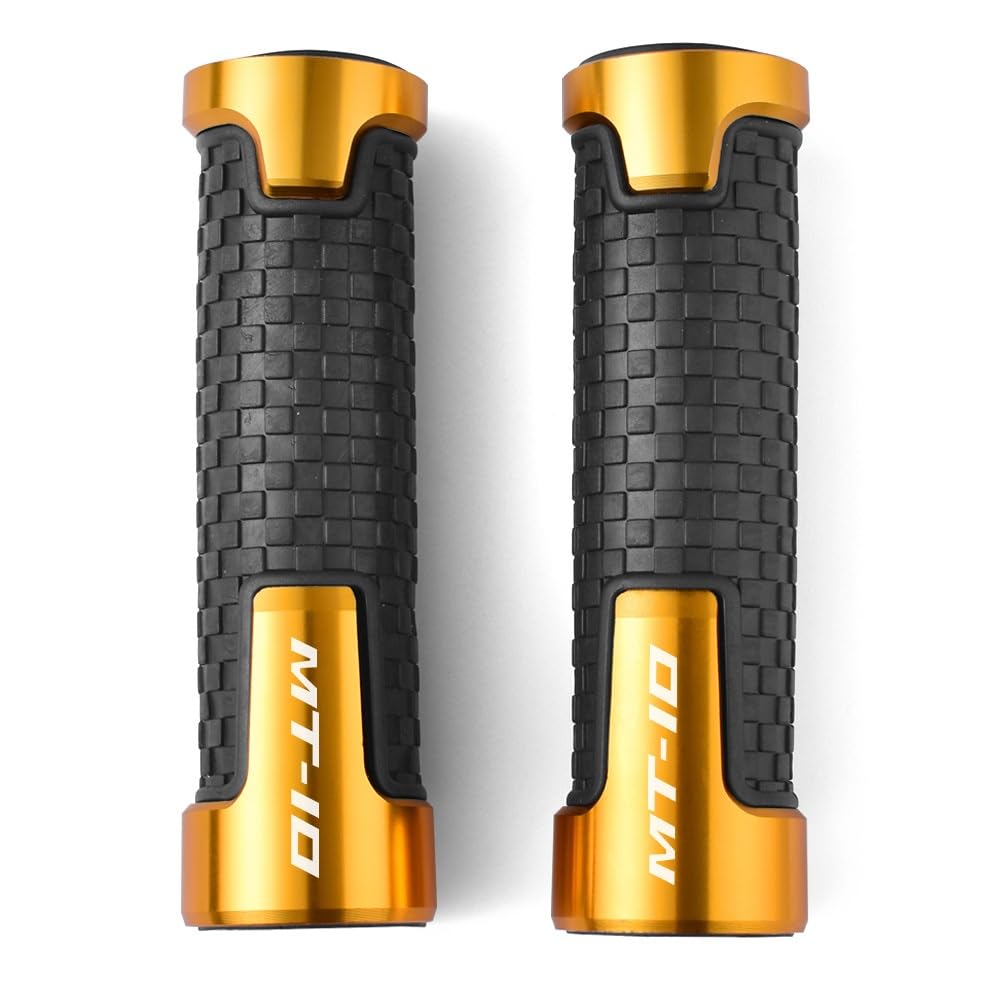 MOCALUX Motorradgriff Lenkergriff Gasgriff Für YA&MAHA MT10 Für MT 10 MT-10 2015-2019 2018 Motor Zubehör Motorrad Lenker Griffe CNC Aluminium Gummi Hand strahlruder Griffe(3) von MOCALUX