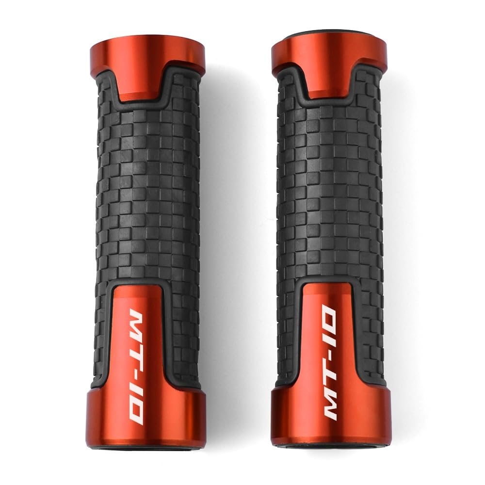 MOCALUX Motorradgriff Lenkergriff Gasgriff Für YA&MAHA MT10 Für MT 10 MT-10 2015-2019 2018 Motor Zubehör Motorrad Lenker Griffe CNC Aluminium Gummi Hand strahlruder Griffe(5) von MOCALUX