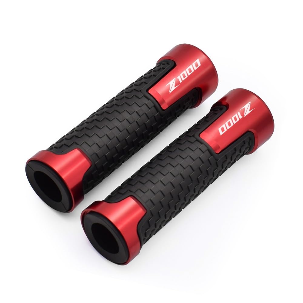 MOCALUX Motorradgriff Lenkergriff Gasgriff Für Z1000 Z-1000 Z1000SX Für Z 1000 Mit Logo 2005-2021 2019 2020 Motorrad Lenker Grip Anti-Rutsch-Griff Bar Motorrad Handgriffe(6) von MOCALUX
